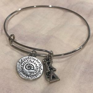 Alex & Ani Kappa Delta charm bracelet